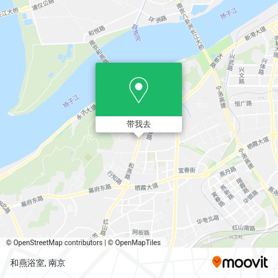 和燕浴室地图