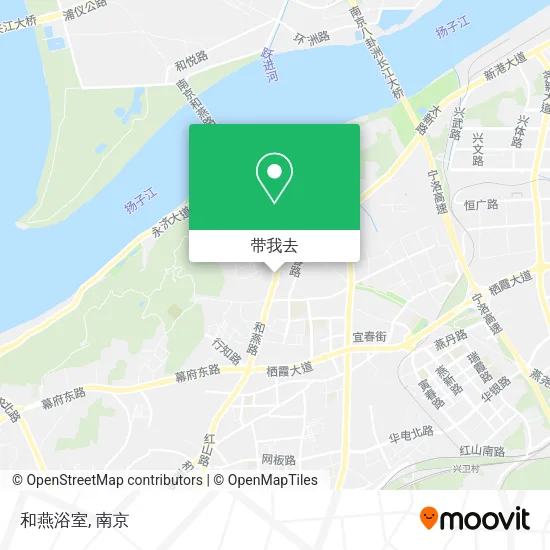 和燕浴室地图