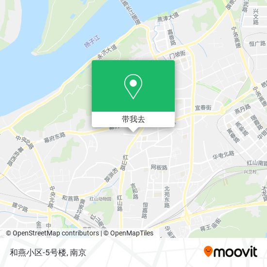 和燕小区-5号楼地图