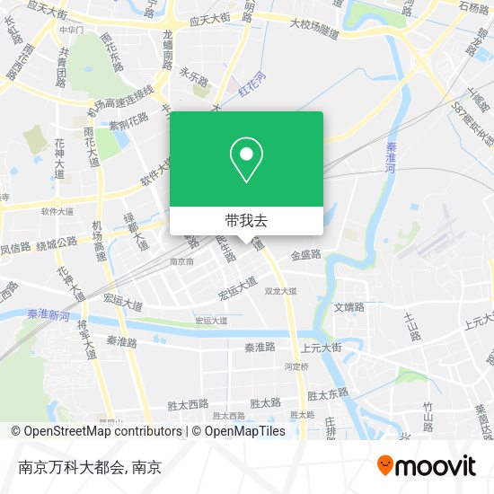 南京万科大都会地图