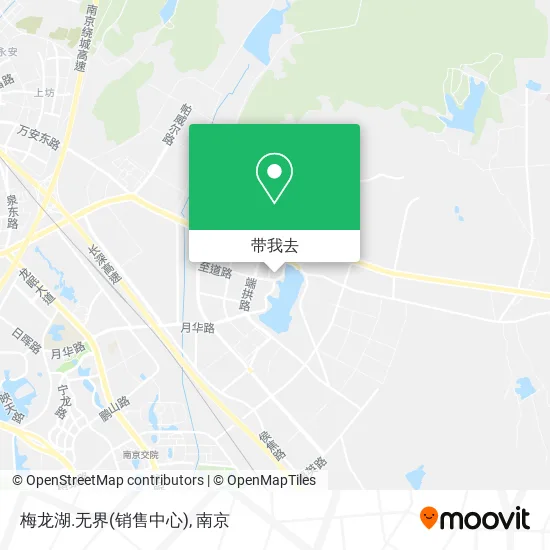 梅龙湖.无界(销售中心)地图