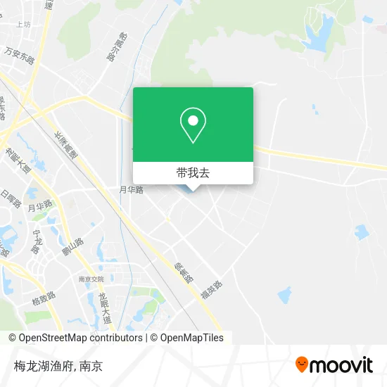 梅龙湖渔府地图