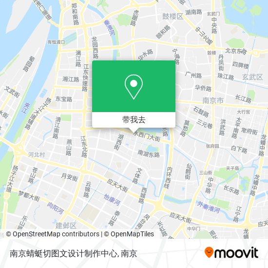 南京蜻蜓切图文设计制作中心地图