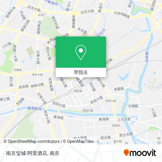 南京玺城·阿里酒店地图