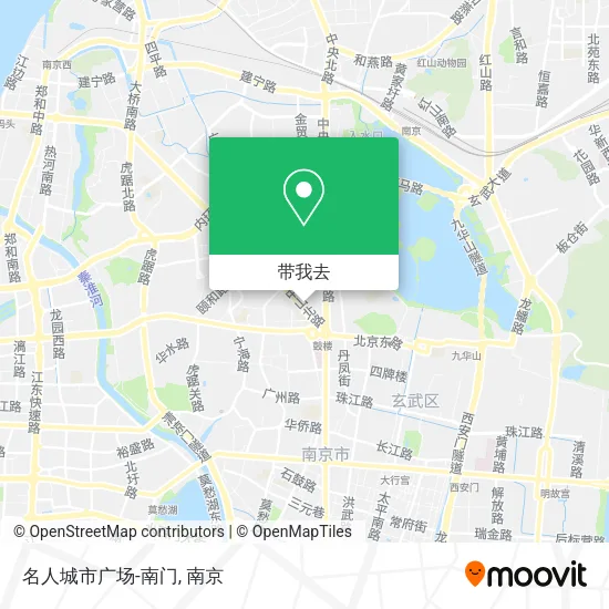 名人城市广场-南门地图