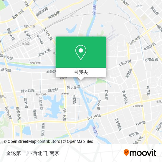 金轮第一居-西北门地图