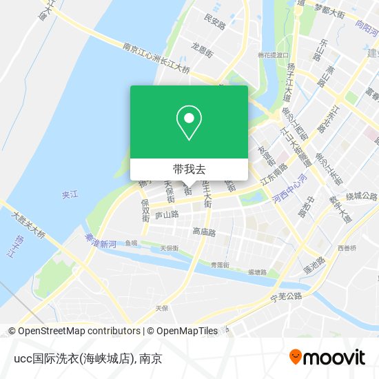 ucc国际洗衣(海峡城店)地图