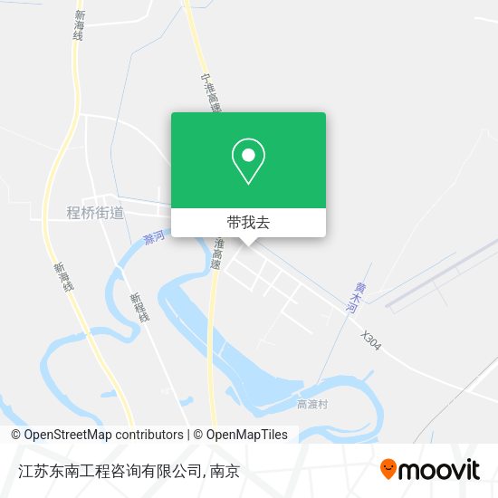 江苏东南工程咨询有限公司地图