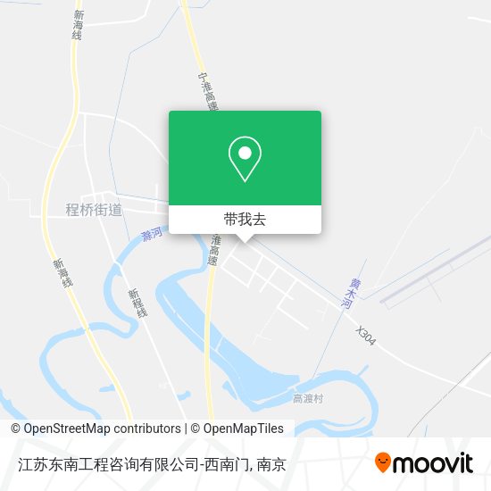 江苏东南工程咨询有限公司-西南门地图
