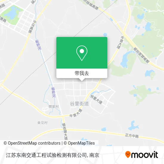 江苏东南交通工程试验检测有限公司地图