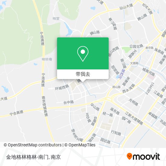 金地格林格林-南门地图
