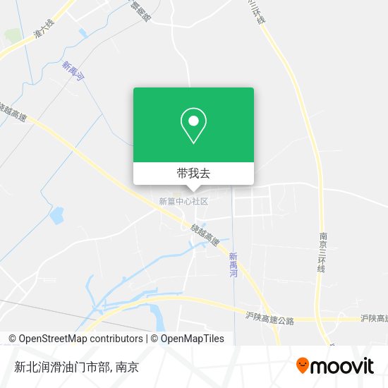新北润滑油门市部地图