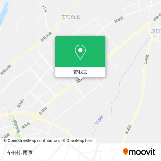 古柏村地图