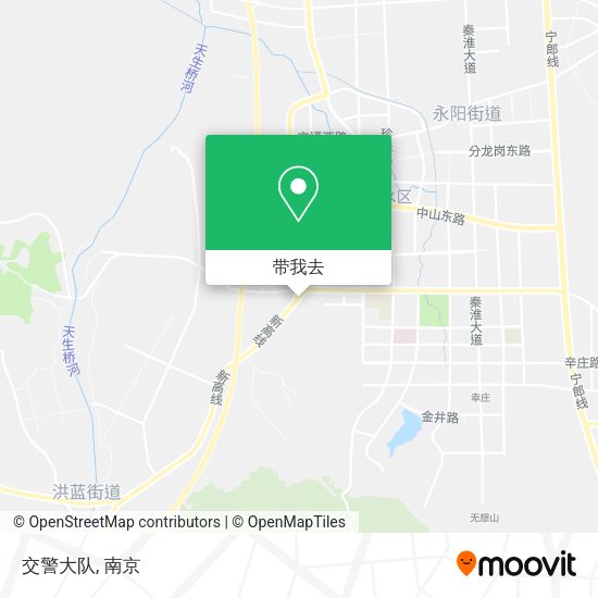 交警大队地图