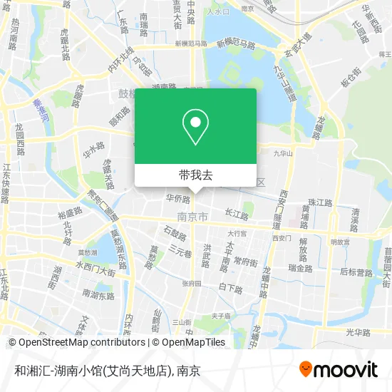和湘汇-湖南小馆(艾尚天地店)地图