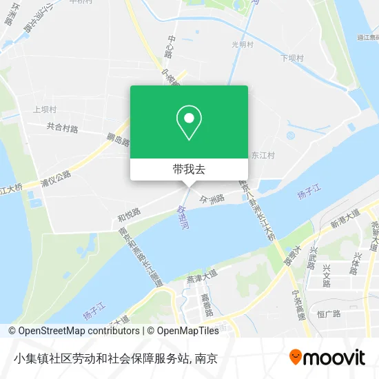小集镇社区劳动和社会保障服务站地图