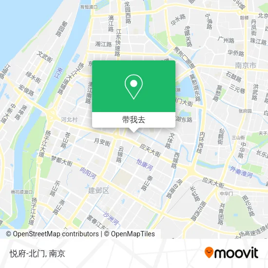 悦府-北门地图