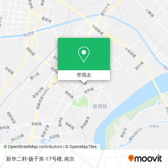 新华二村-扬子第-17号楼地图