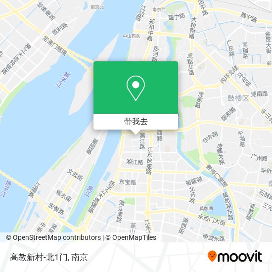 高教新村-北1门地图