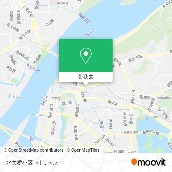 水关桥小区-南门地图