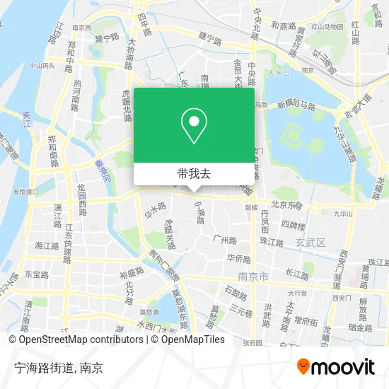 宁海路街道地图