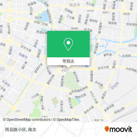 雨花路小区地图