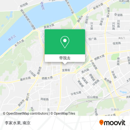 李家水果地图