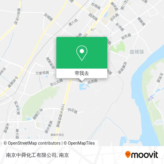 南京中舜化工有限公司地图