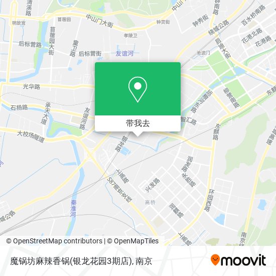 魔锅坊麻辣香锅(银龙花园3期店)地图