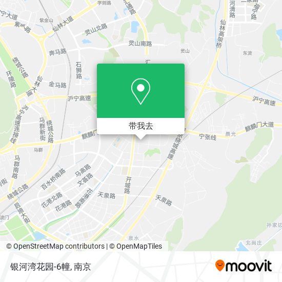银河湾花园-6幢地图