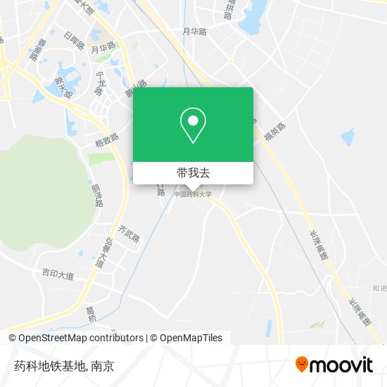 药科地铁基地地图