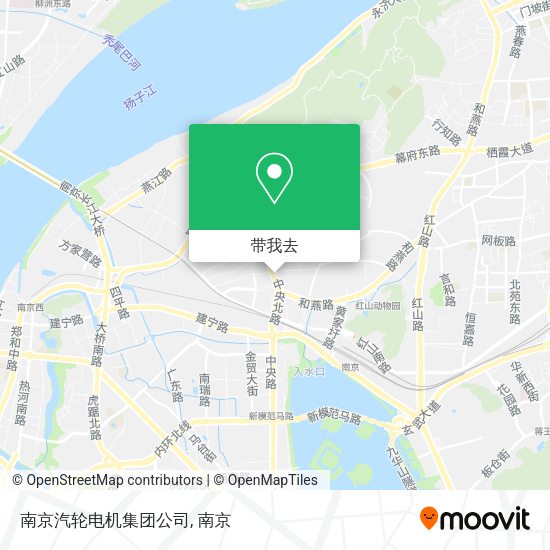 南京汽轮电机集团公司地图