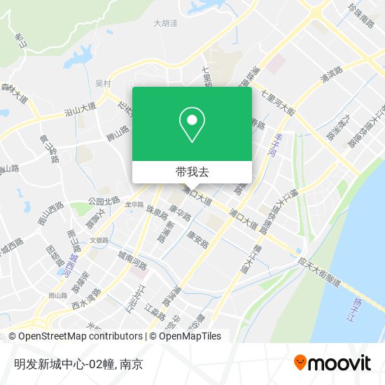 明发新城中心-02幢地图