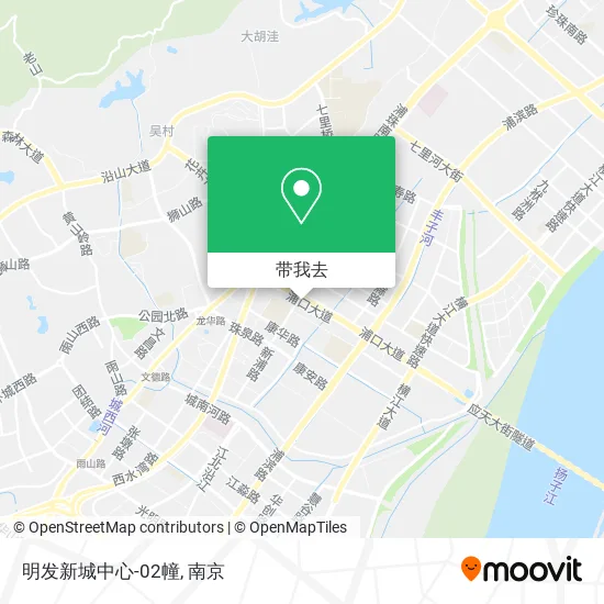 明发新城中心-02幢地图