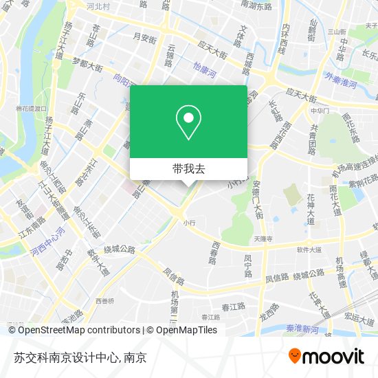 苏交科南京设计中心地图