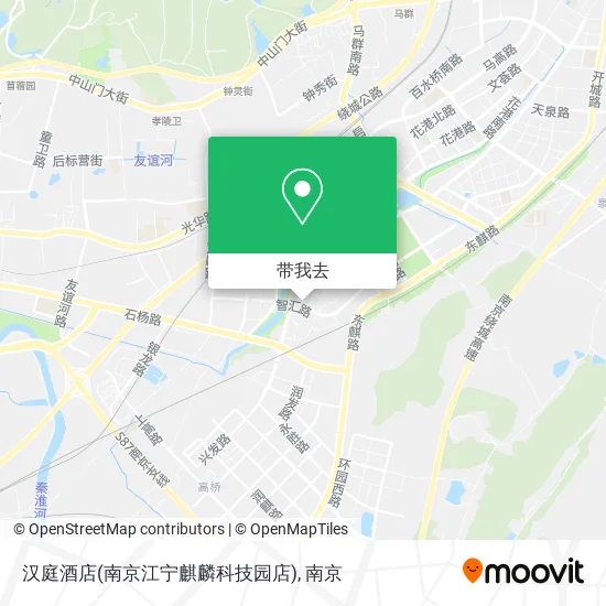 汉庭酒店(南京江宁麒麟科技园店)地图