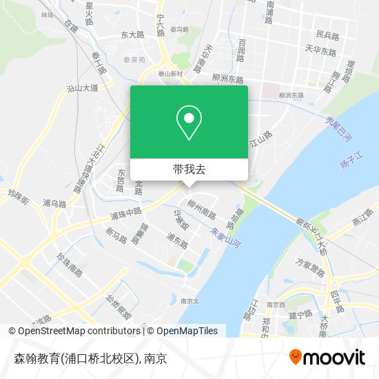 森翰教育(浦口桥北校区)地图