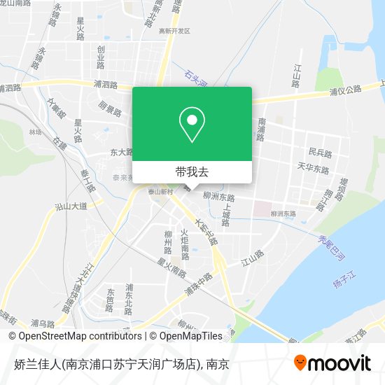 娇兰佳人(南京浦口苏宁天润广场店)地图
