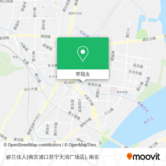 娇兰佳人(南京浦口苏宁天润广场店)地图