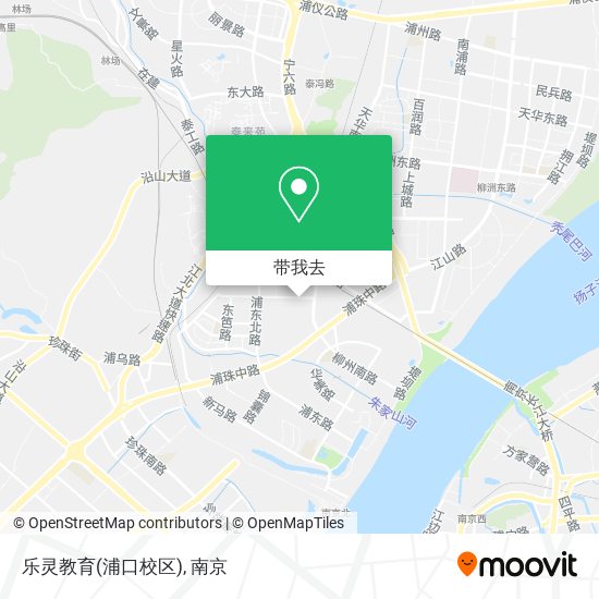乐灵教育(浦口校区)地图