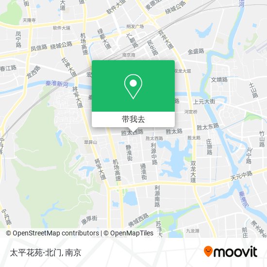 太平花苑-北门地图
