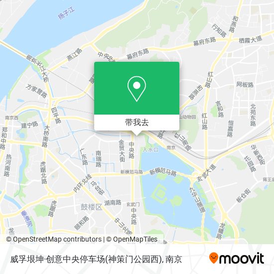 威孚垠坤·创意中央停车场(神策门公园西)地图