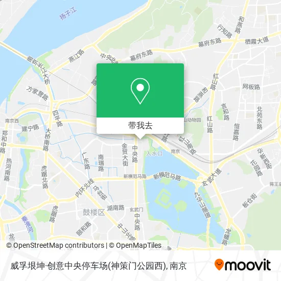 威孚垠坤·创意中央停车场(神策门公园西)地图