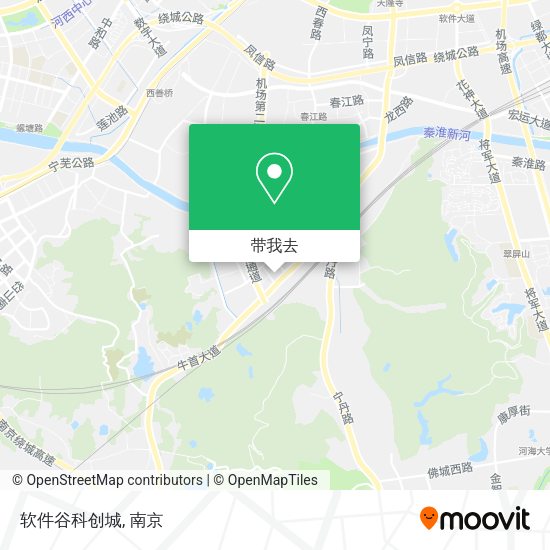 软件谷科创城地图