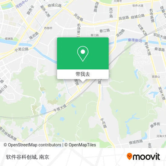 软件谷科创城地图