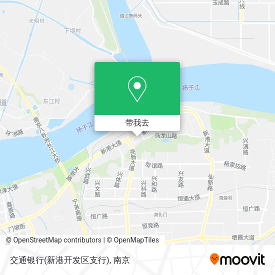 交通银行(新港开发区支行)地图