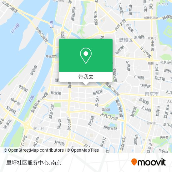 里圩社区服务中心地图