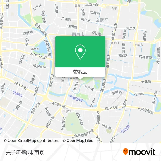 夫子庙·瞻园地图