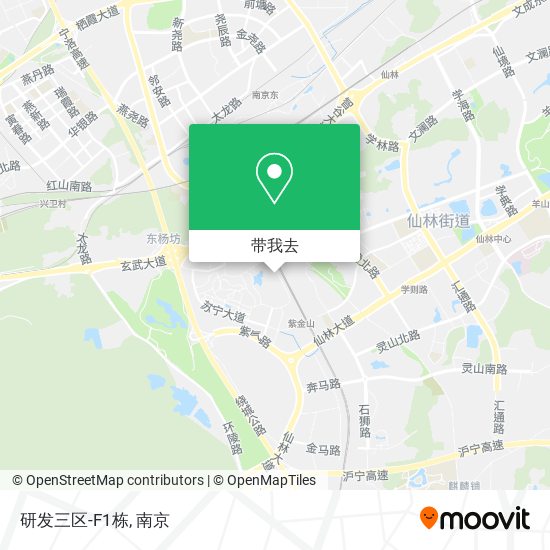 研发三区-F1栋地图