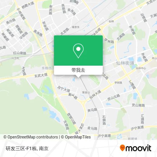 研发三区-F1栋地图